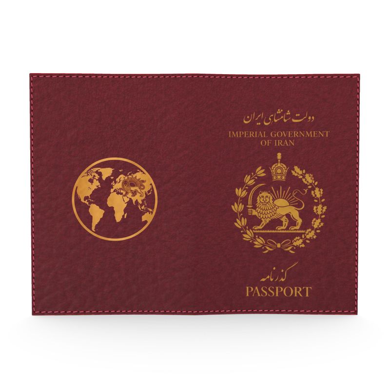 Imperial Heritage Passport Cover جلد پاسپورت شاهنشاهی