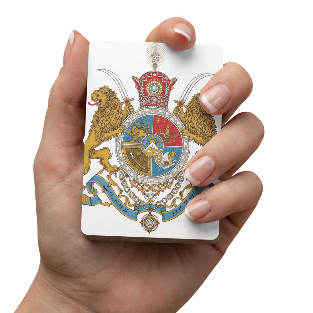 Shah-Poker playing cards
