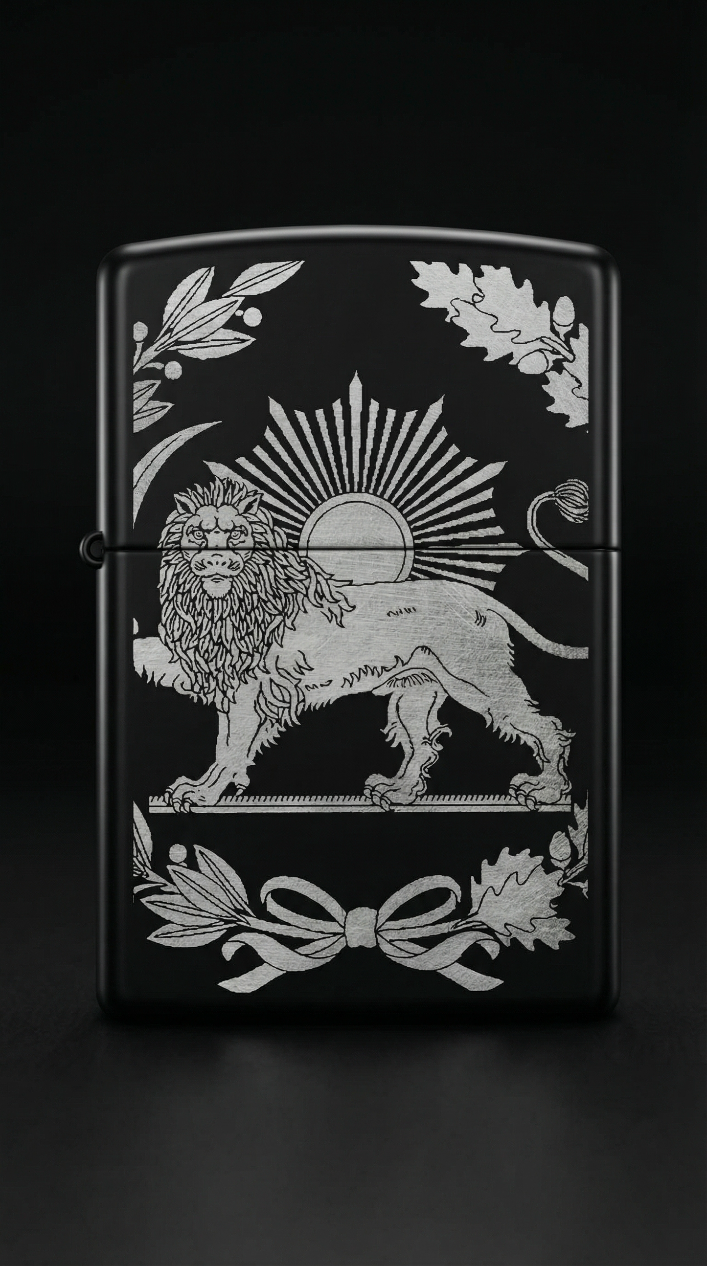 Black Lion & Sun Zippo
