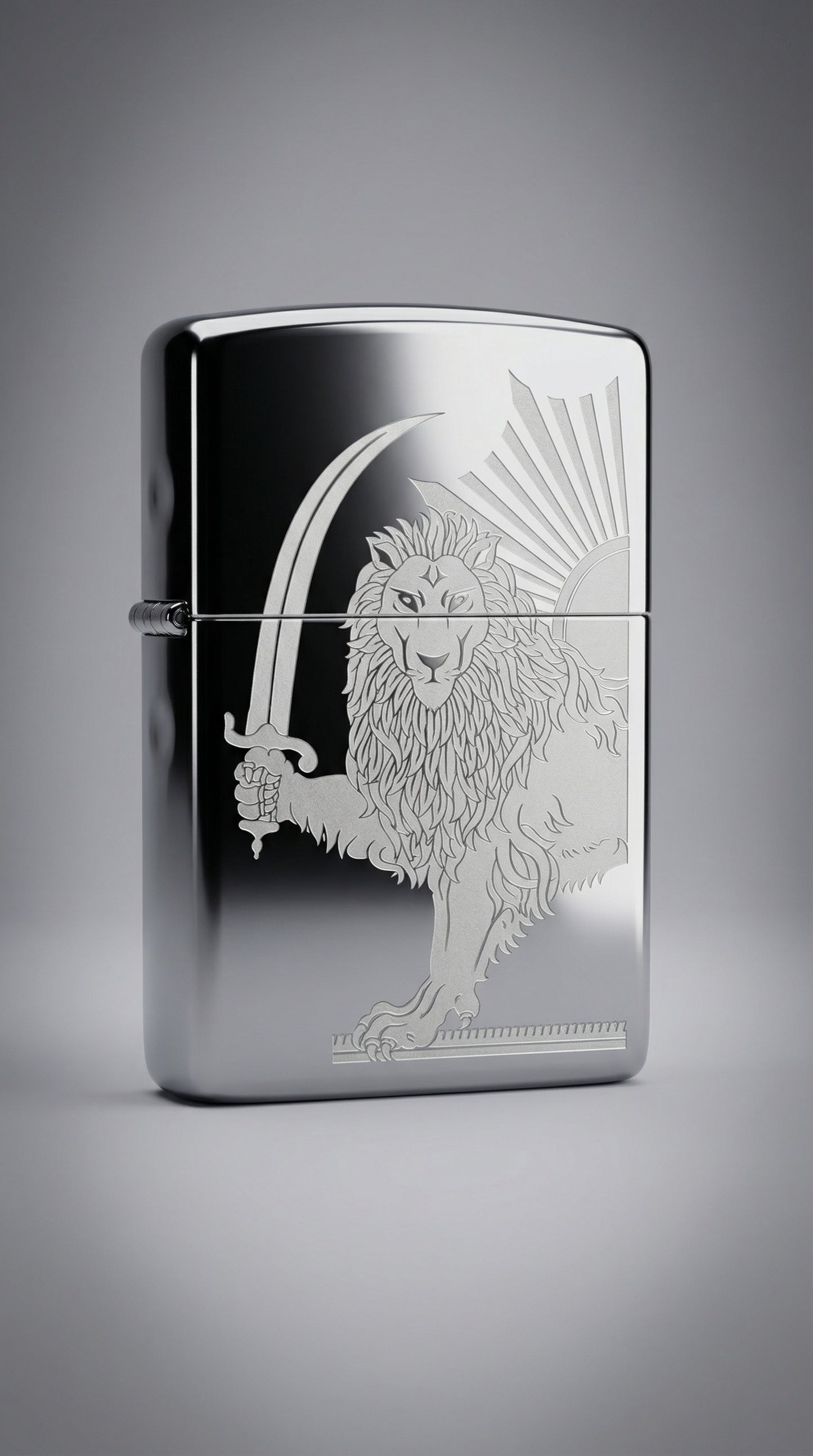 Lion & Sun Zippo Irani | شیر و خورشید