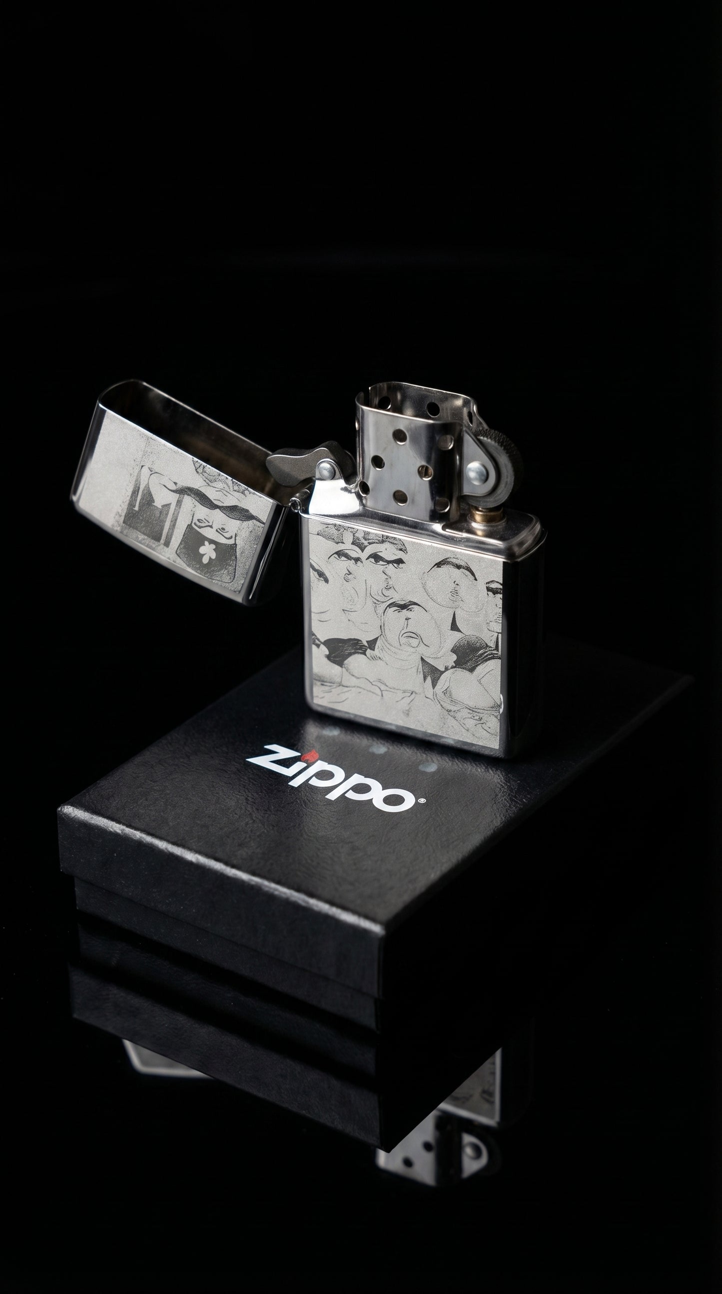 Funny Qajar Design iran Zippo