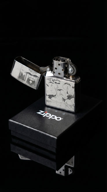 Funny Qajar Design iran Zippo