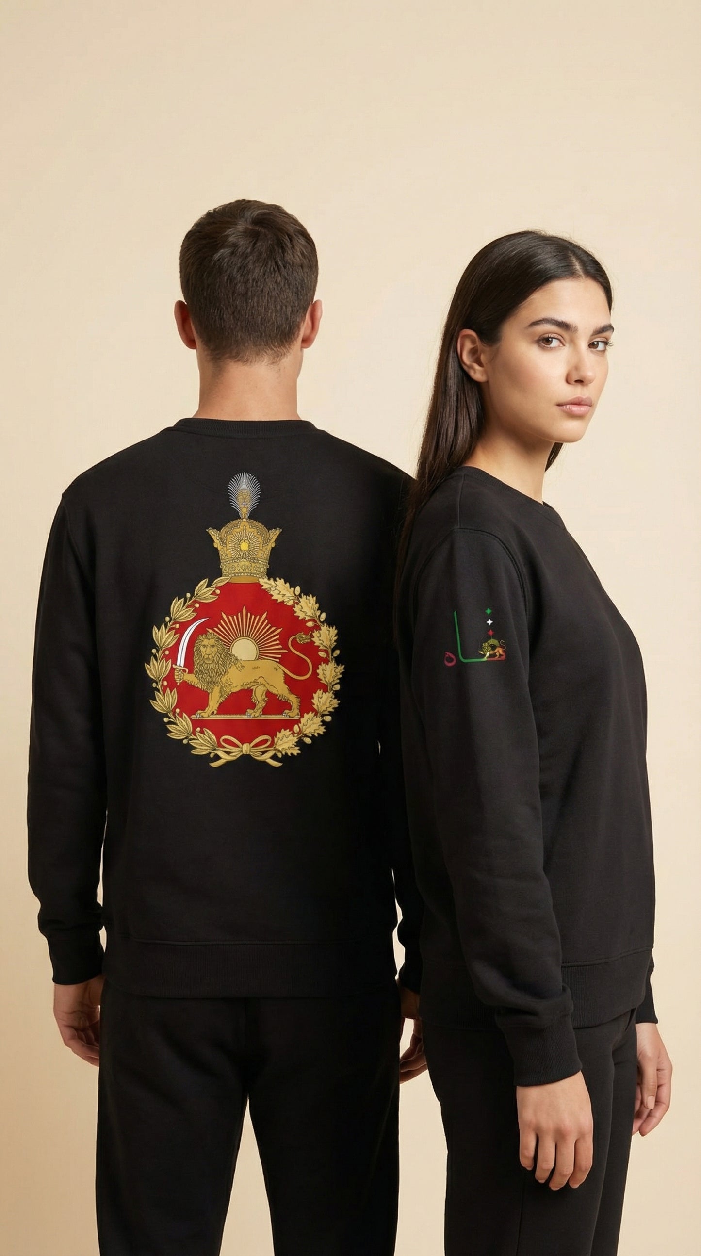 Oversized heavyweight sweatshirt-Print