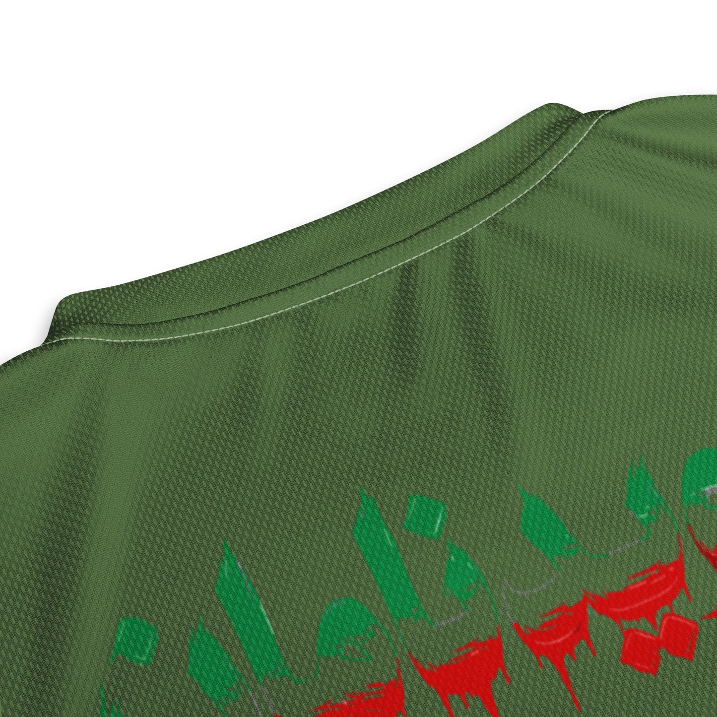 Iran Team Melli Jersey | Green Football Shirt Unisex | جرسی تیم ملی ایران