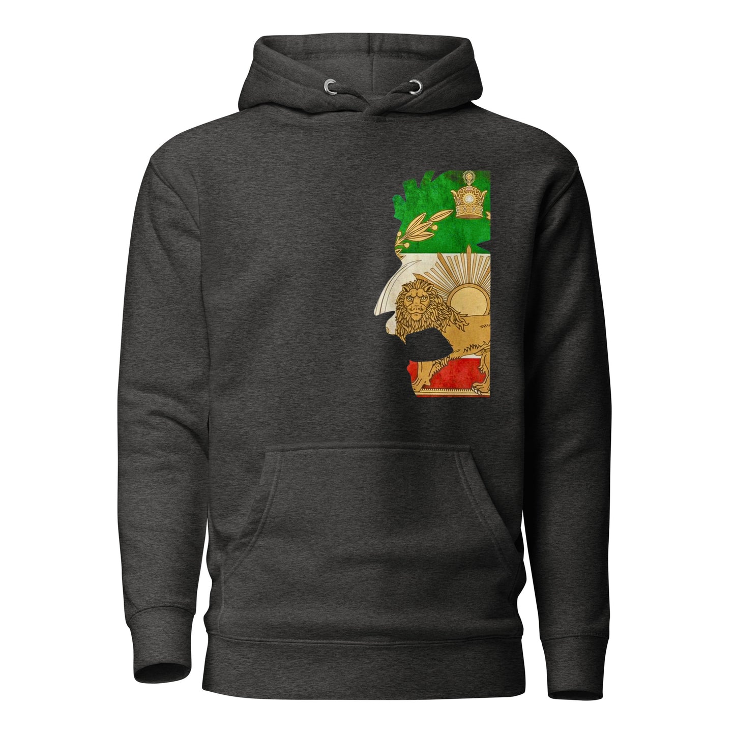 Shiro khorshid-halfface-Unisex Hoodie