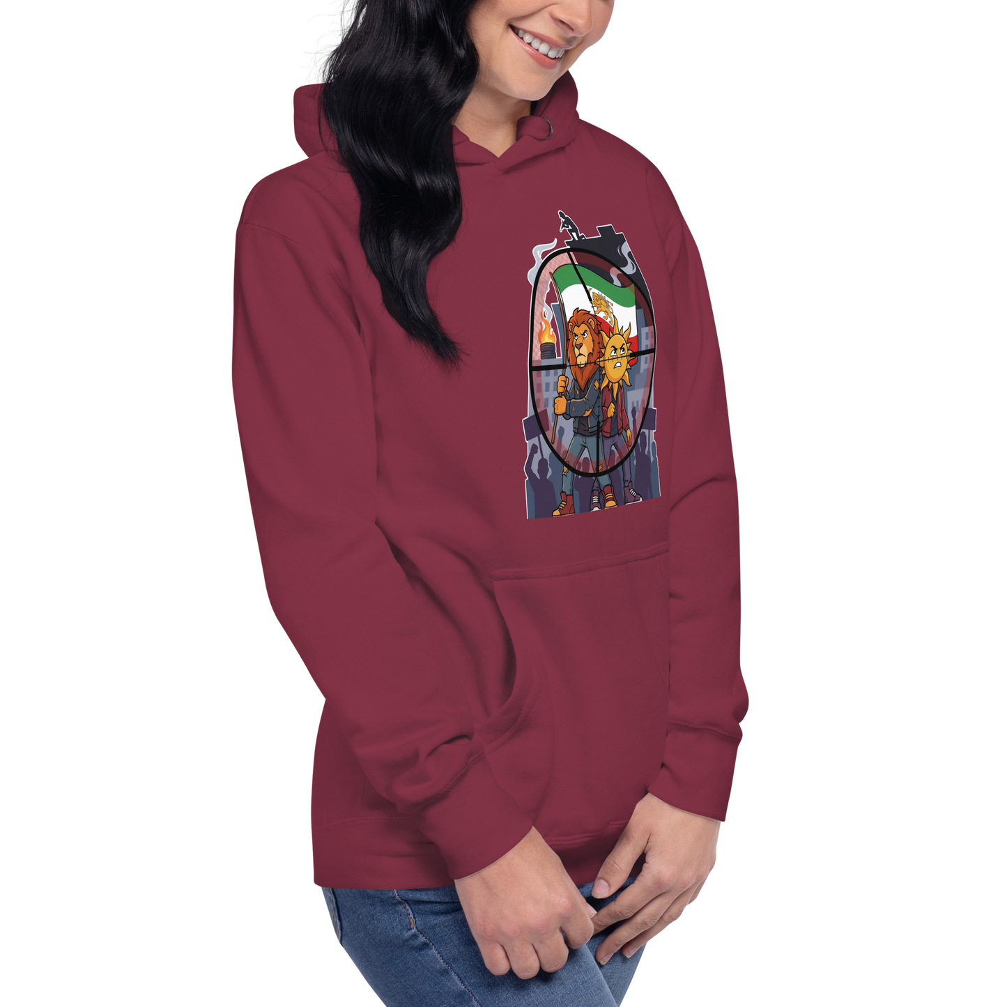 maroon