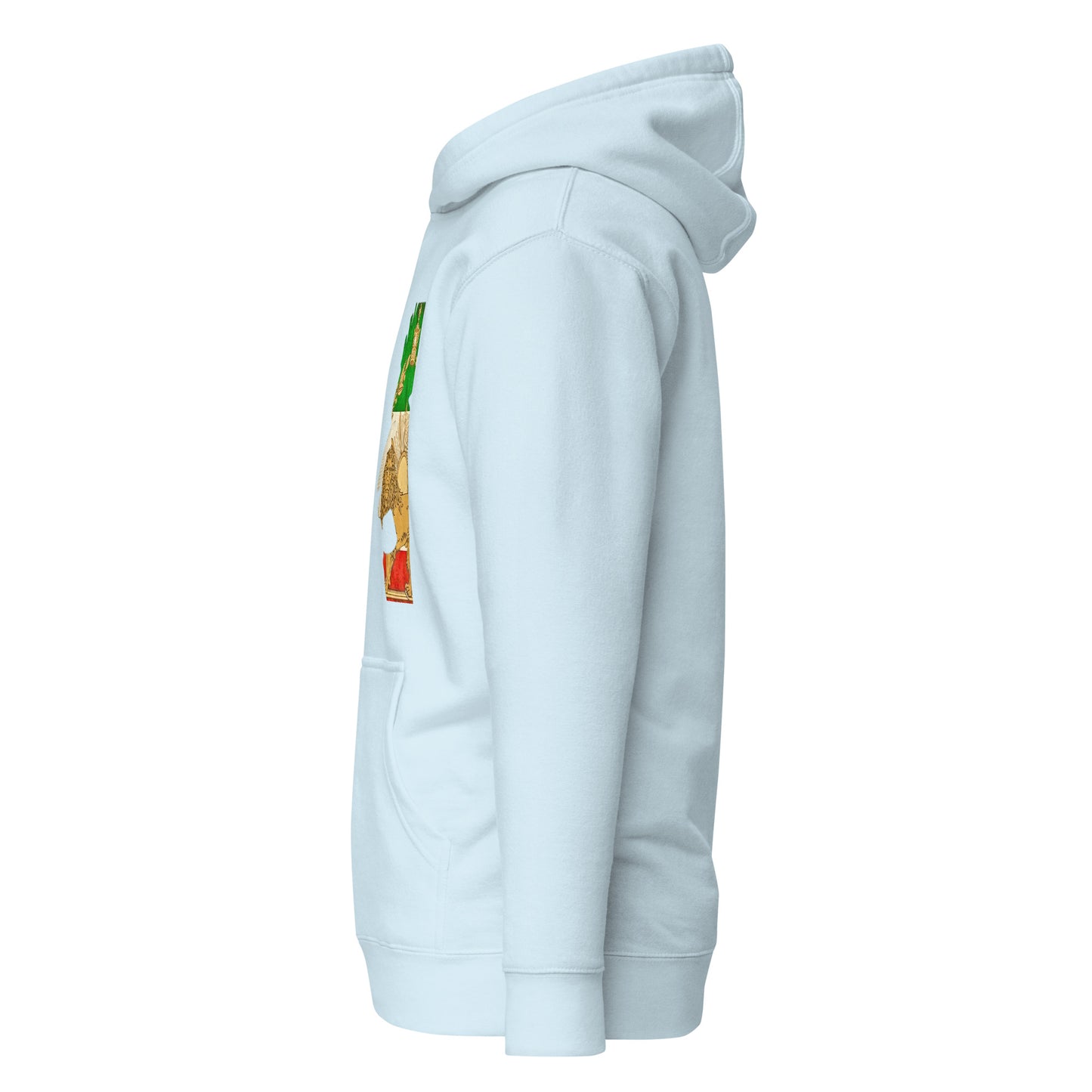 Shiro khorshid-halfface-Unisex Hoodie