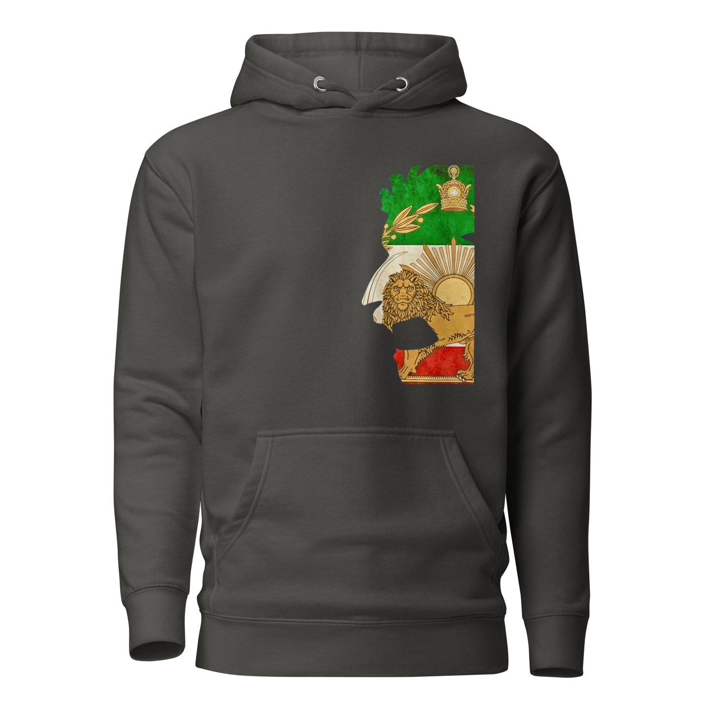 Shiro khorshid-halfface-Unisex Hoodie