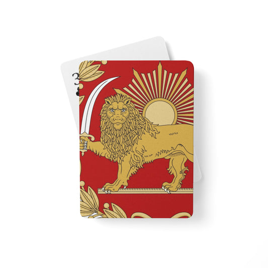 Azadi-Poker playing cards