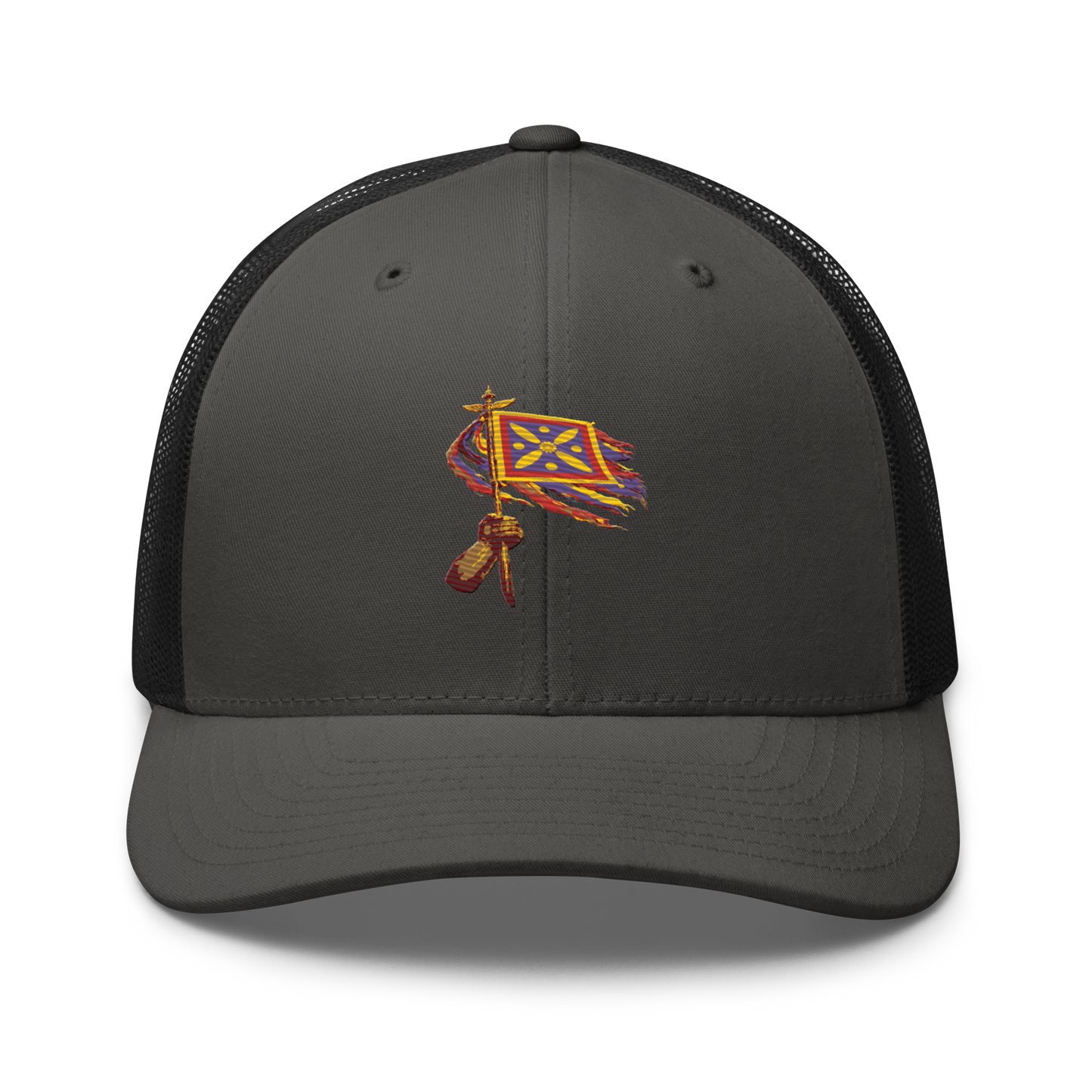 charcoal-black
