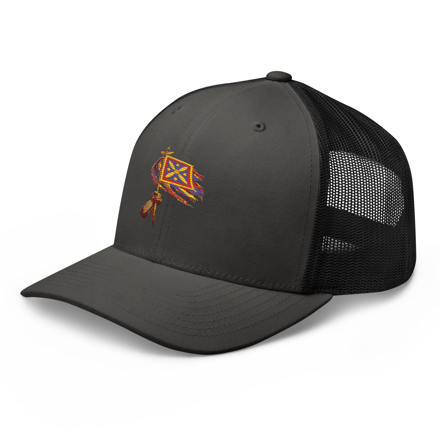 charcoal-black