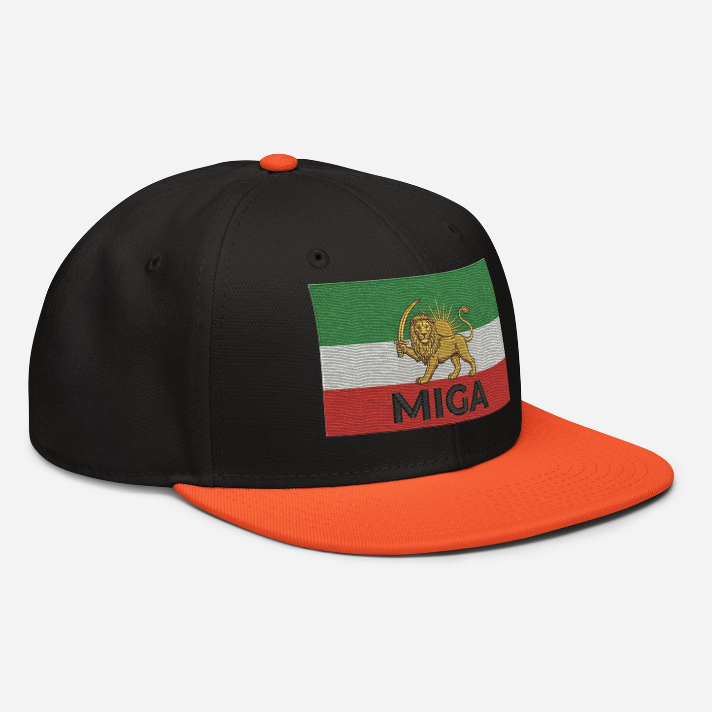 orange-black-black