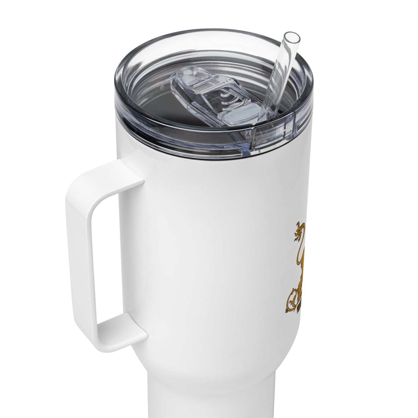 Shahanshahi Travel Mug with Handle ماگ مسافرتی شاهنشاهی | SHAH Maison