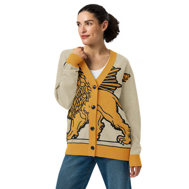 Lion&Sun-Imperial-Knitted cardigan UNISEX