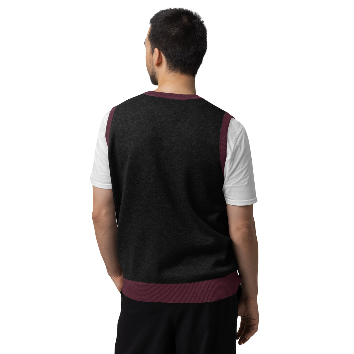 Pahlavi Signatur Knitted V-Neck Vest