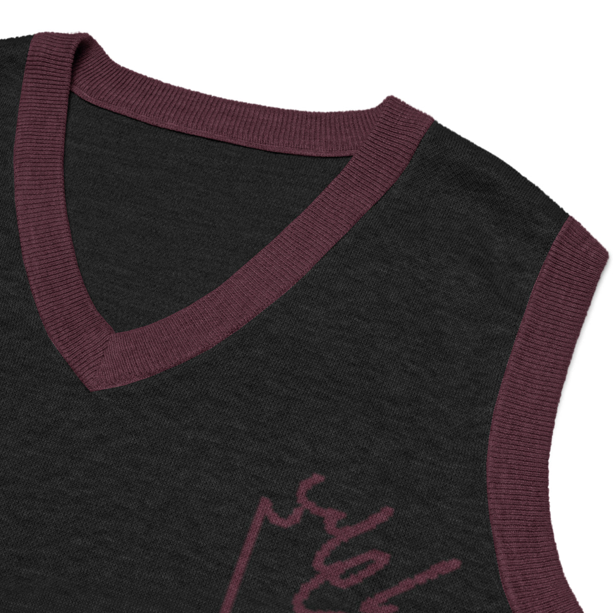 Pahlavi Signatur Knitted V-Neck Vest