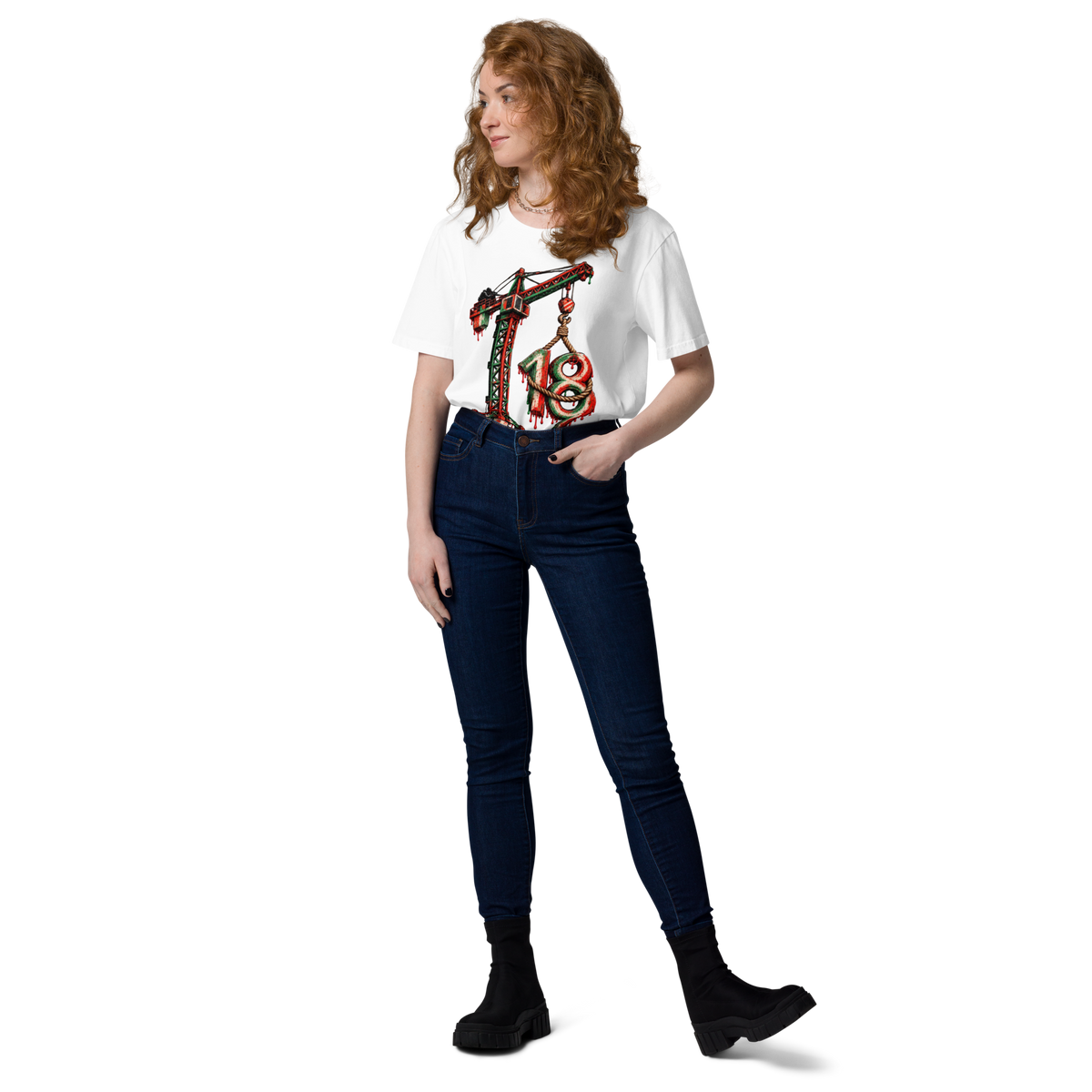 18-19-sniper.Unisex Organic Cotton Creator 2.0 T-Shirt