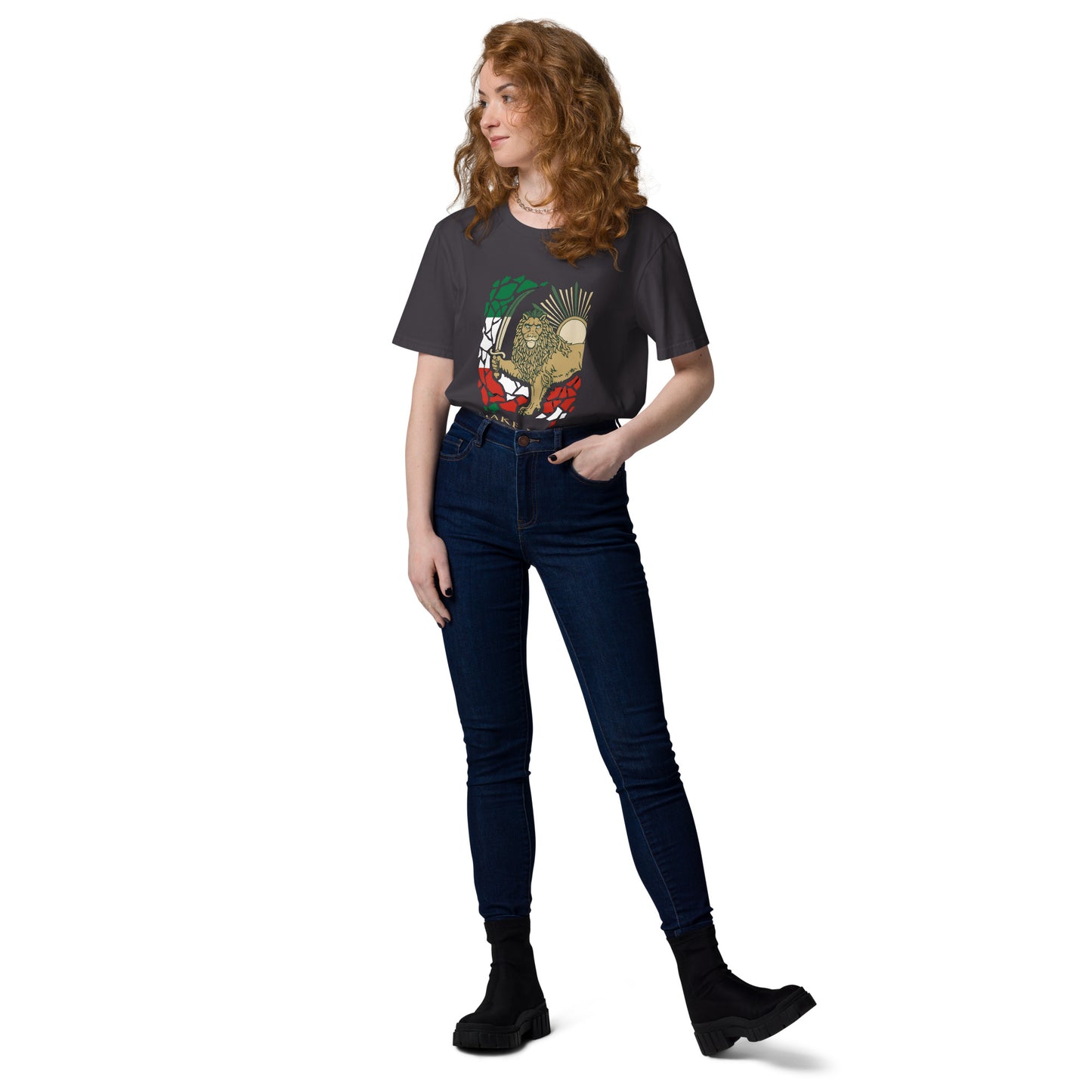 MIGA-SHIROKHORSHID-Unisex organic cotton t-shirt