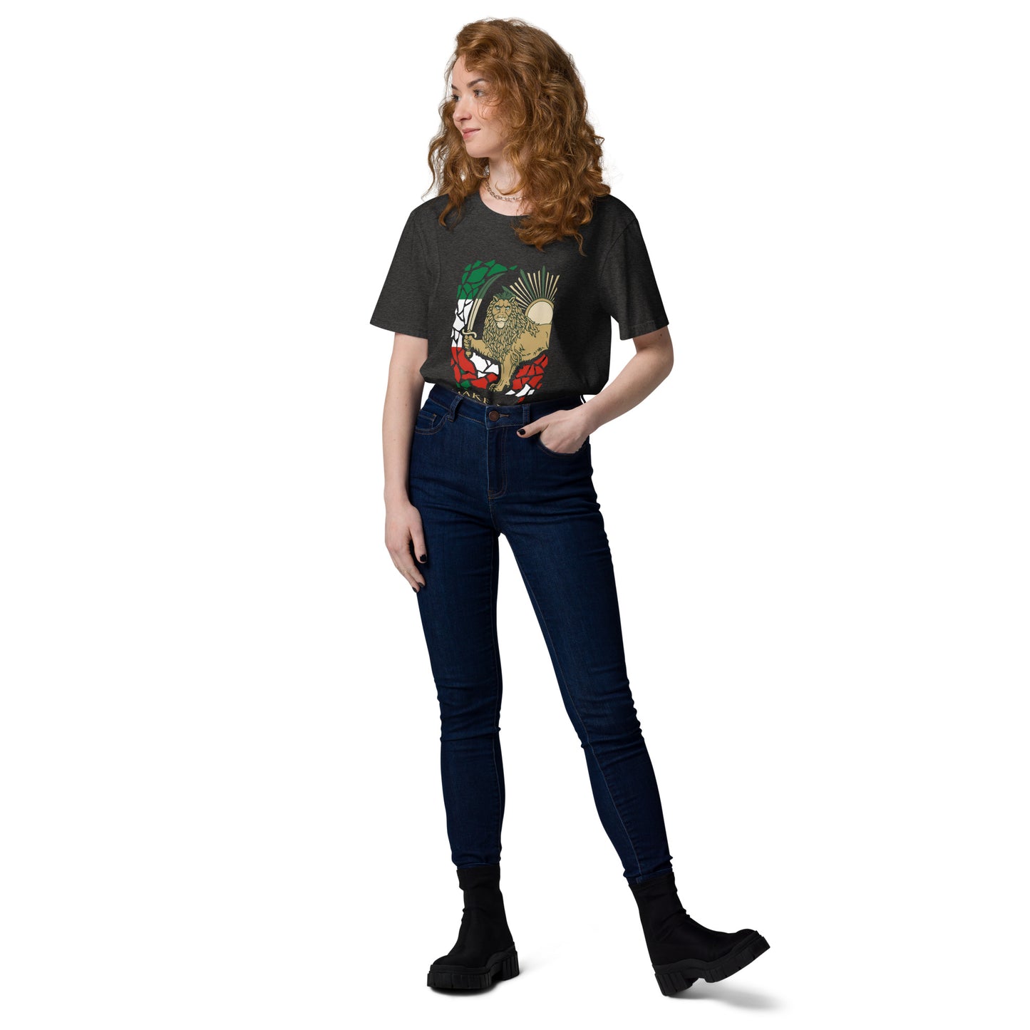 MIGA-SHIROKHORSHID-Unisex organic cotton t-shirt