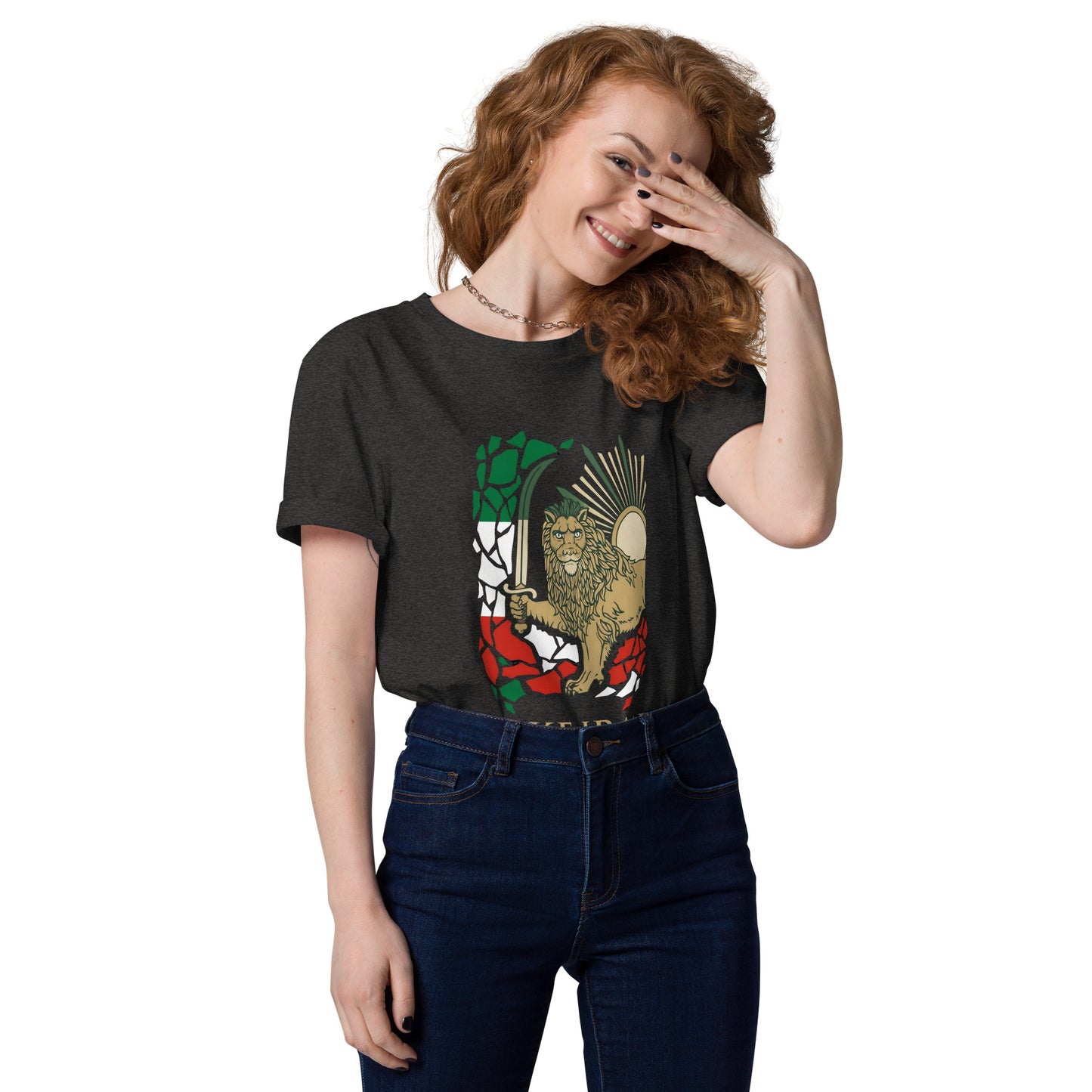 MIGA-SHIROKHORSHID-Unisex organic cotton t-shirt