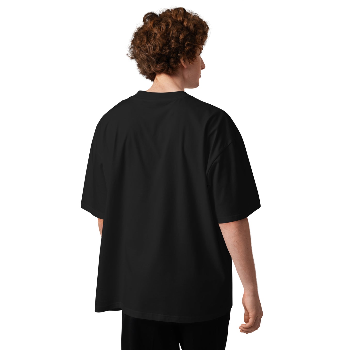 Shah Lion&Sun Unisex organic oversized high neck t-shirt