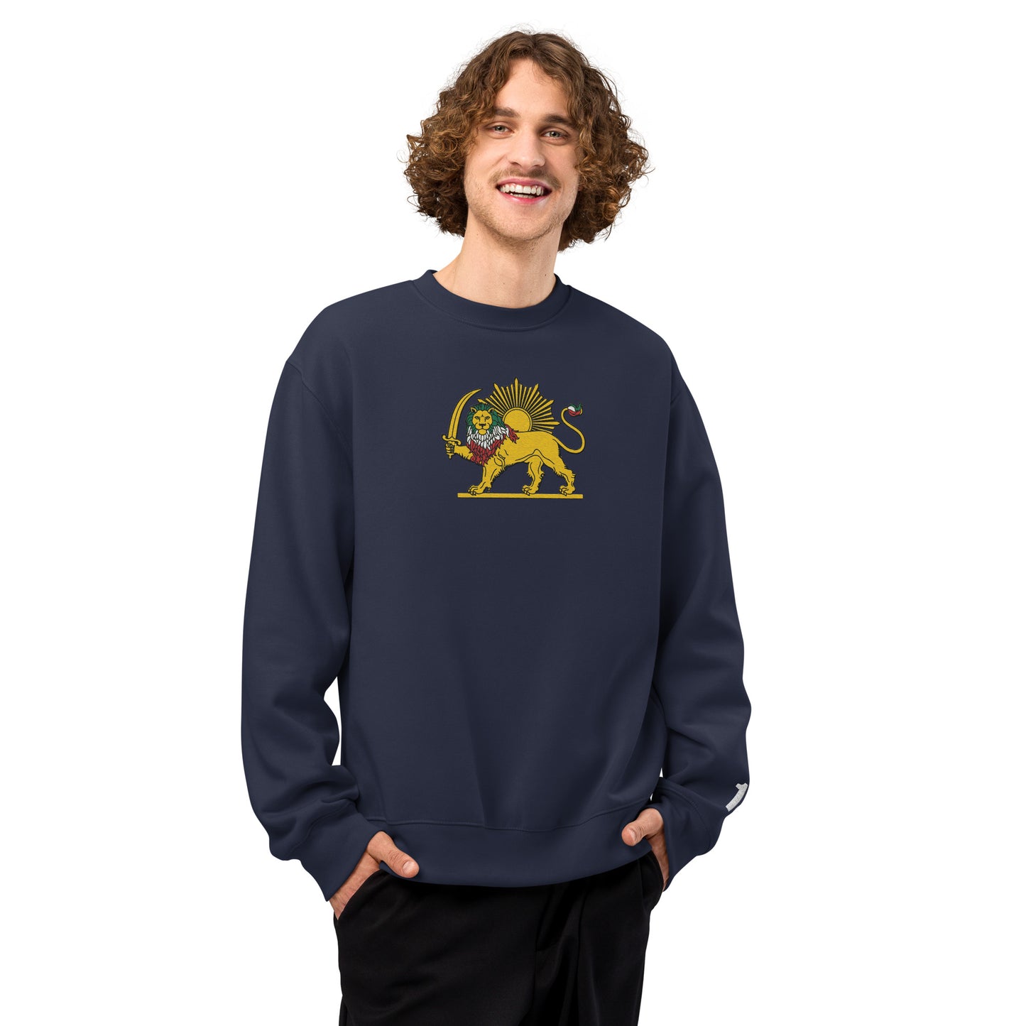 SHIROKHORSHID-18-GOLDOOZI-COLORS-Oversized heavyweight sweatshirt unisex