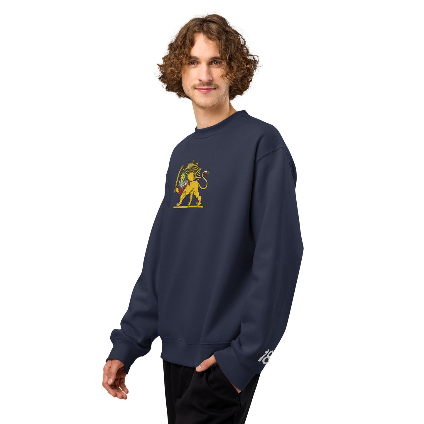 SHIROKHORSHID-18-GOLDOOZI-COLORS-Oversized heavyweight sweatshirt unisex