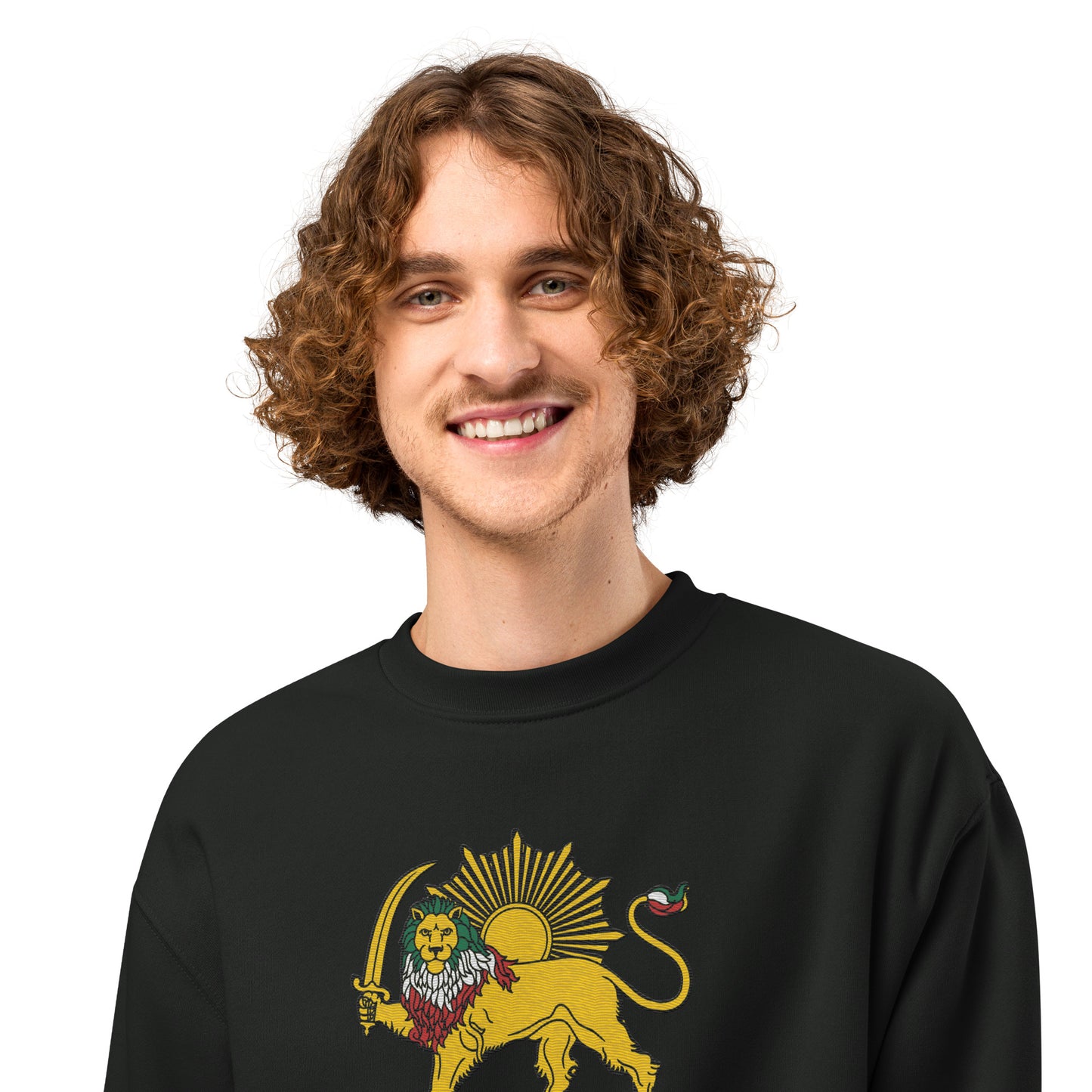 SHIROKHORSHID-18-GOLDOOZI-COLORS-Oversized heavyweight sweatshirt unisex