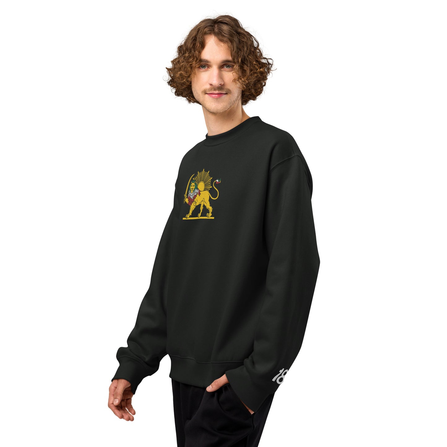 SHIROKHORSHID-18-GOLDOOZI-COLORS-Oversized heavyweight sweatshirt unisex