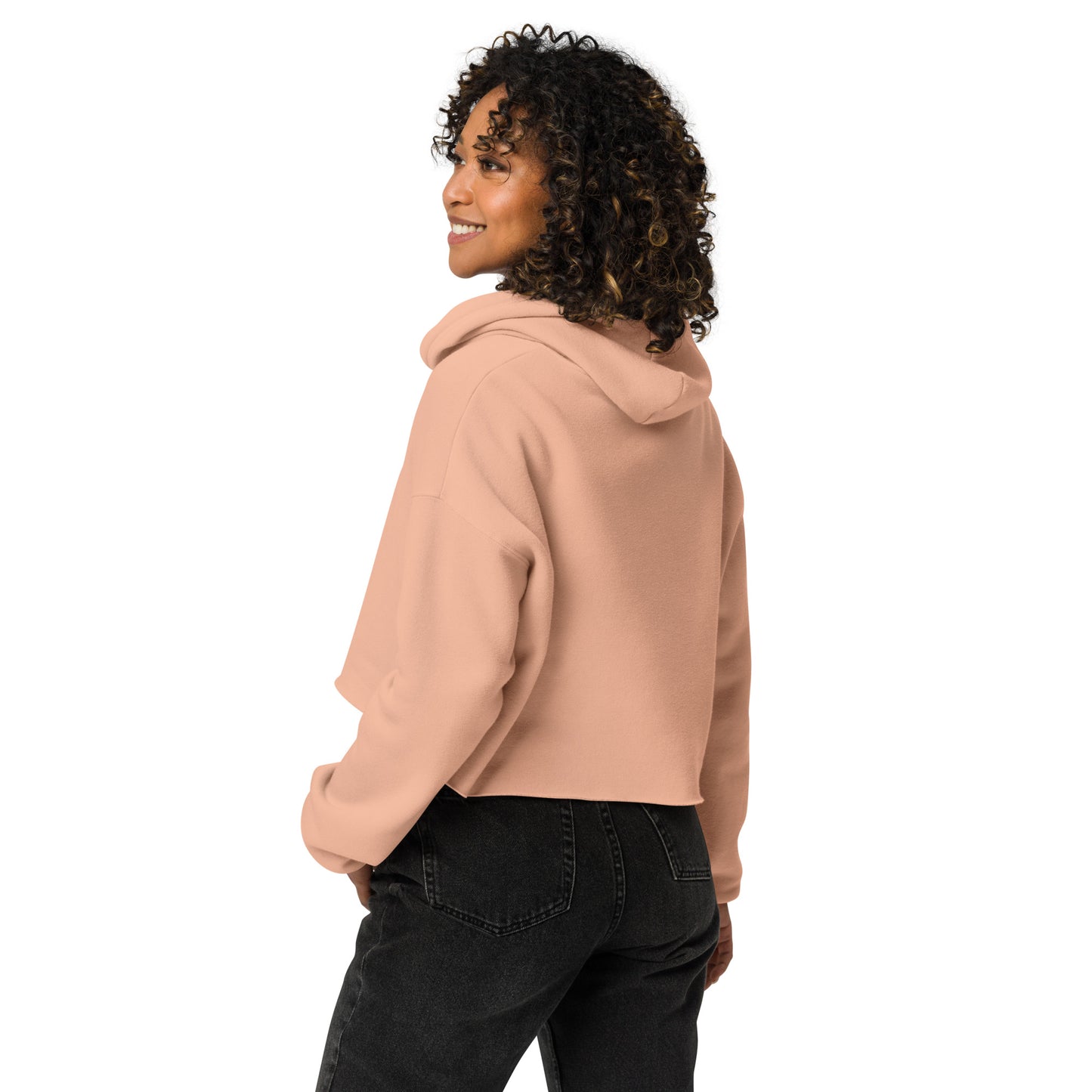 Shirokhorshid-Goldoozi-Crop Hoodie